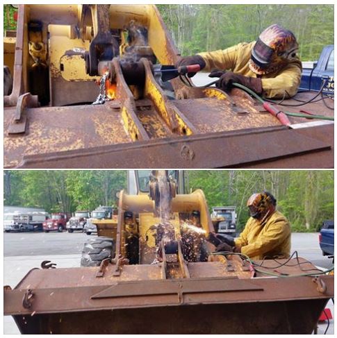 Welding pin