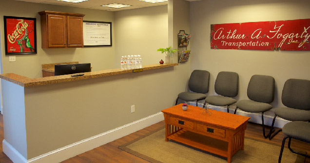 Jolly John's waiting area